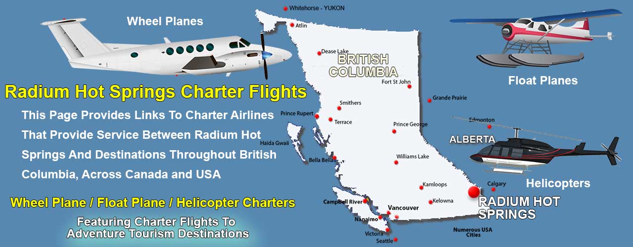 Radium Hot Springs BC Air Charter Directory